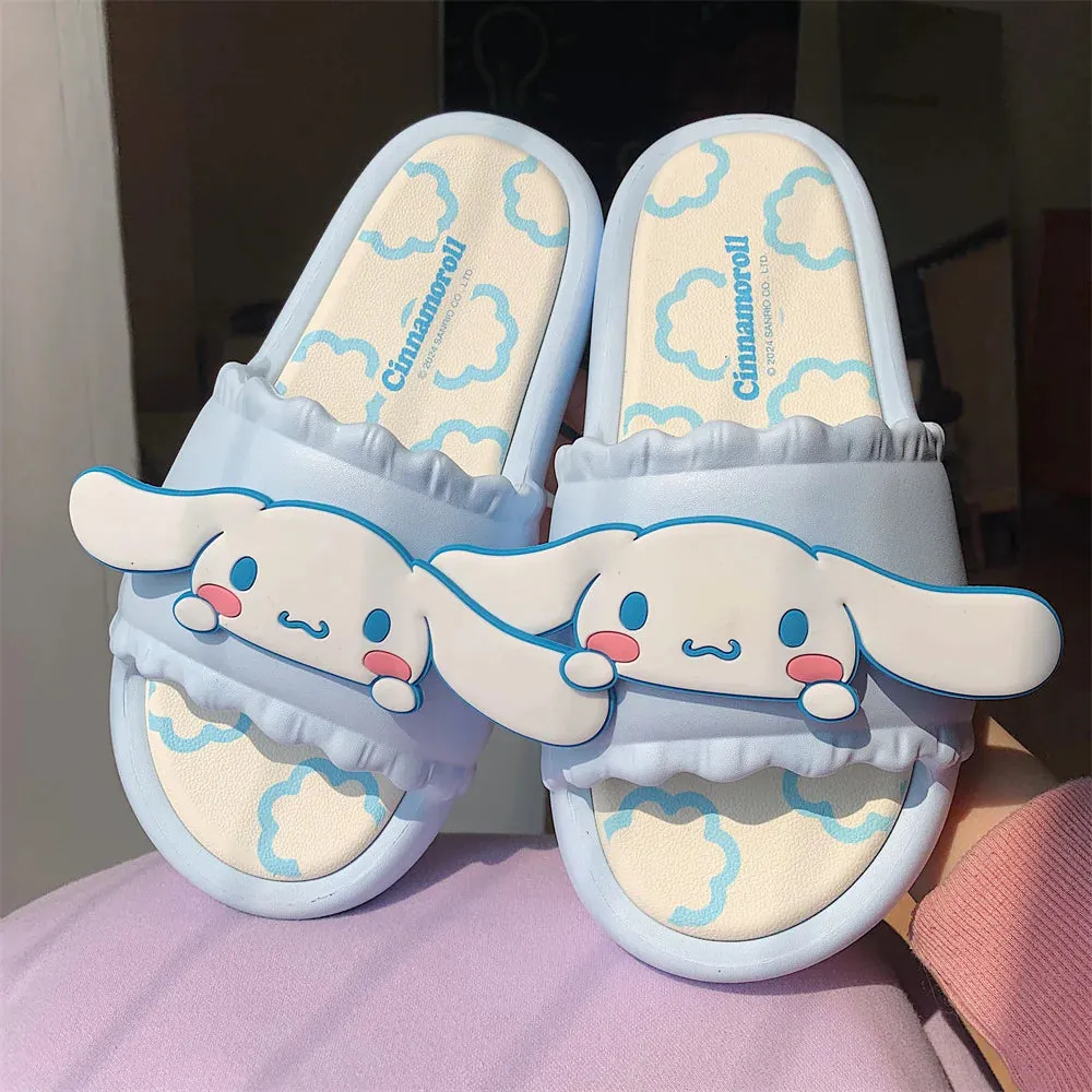 Sanrio Polka Dot Ruffle Soft Sole Sandals