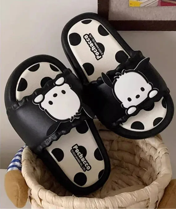 Sanrio Polka Dot Ruffle Soft Sole Sandals