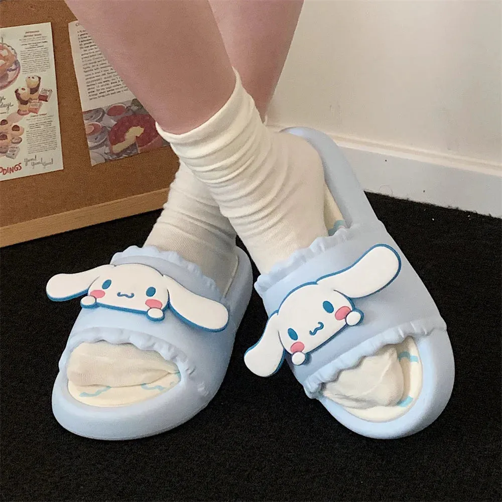 Sanrio Polka Dot Ruffle Soft Sole Sandals