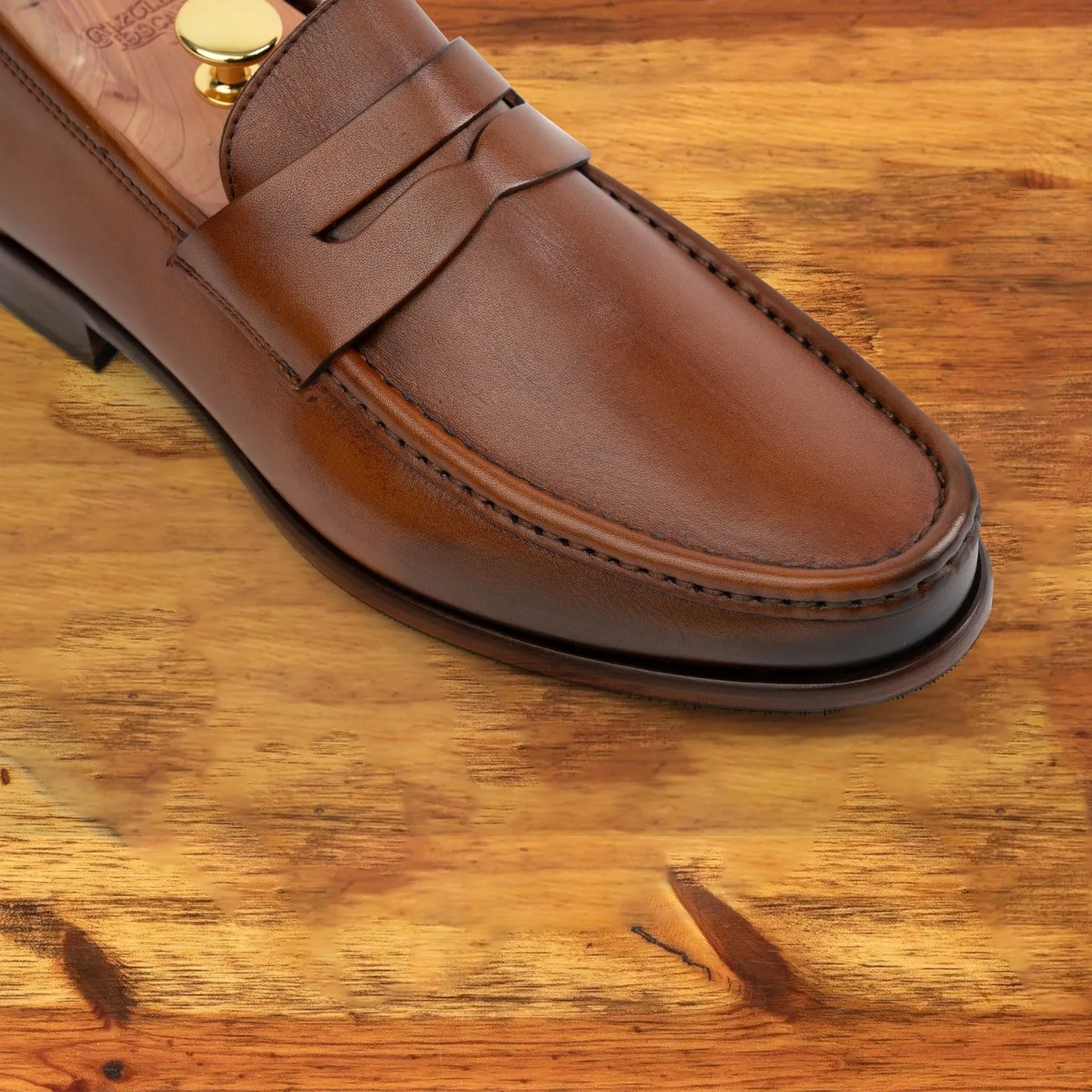 Santor 4 Calzoleria Toscana Collegiate Leather Loafer