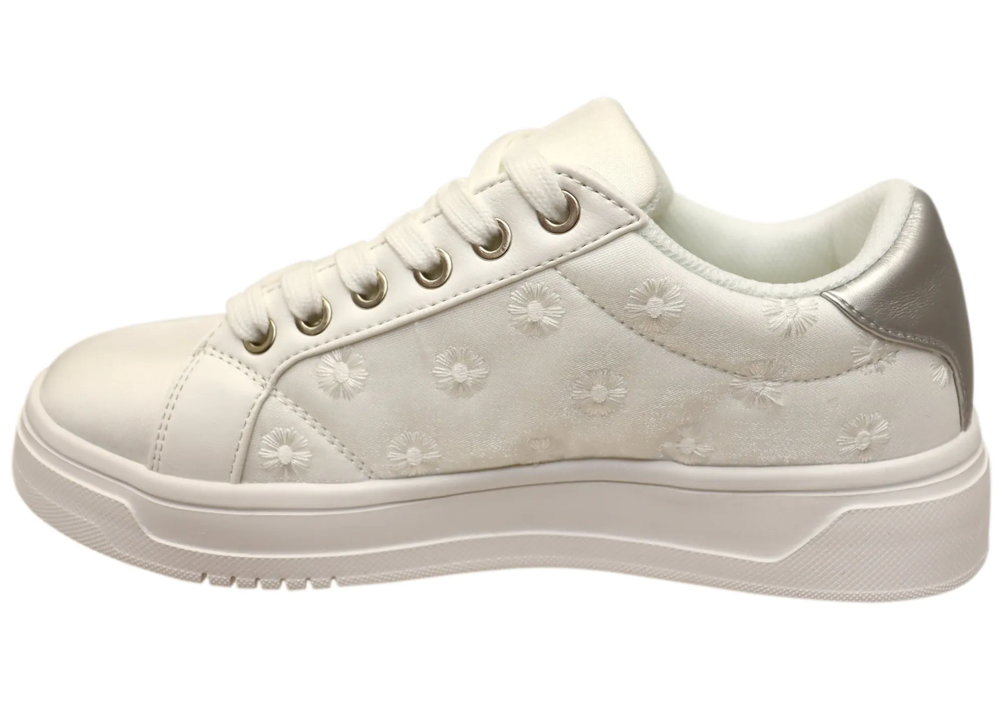 Scholl Orthaheel Womens Paisley Comfortable Supportive Sneakers