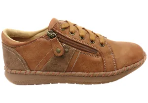 Scholl Orthaheel Womens Wren Comfortable Casual Shoes