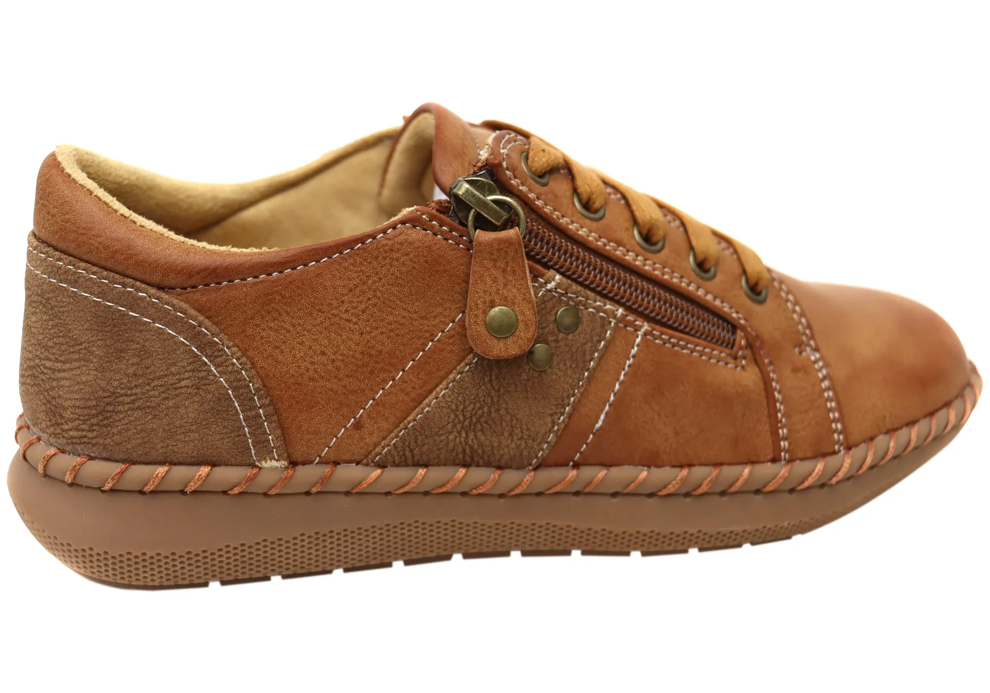Scholl Orthaheel Womens Wren Comfortable Casual Shoes