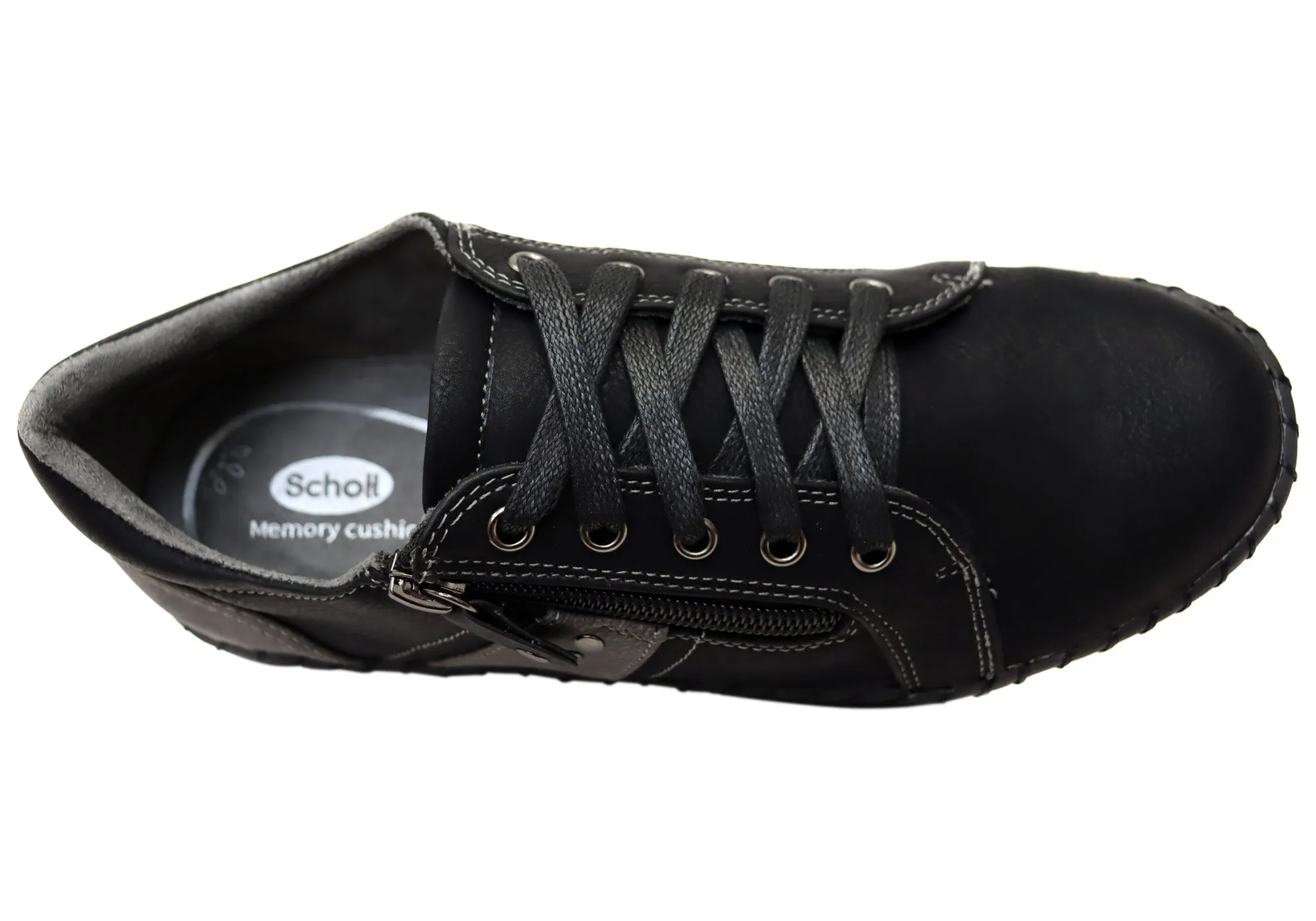 Scholl Orthaheel Womens Wren Comfortable Casual Shoes