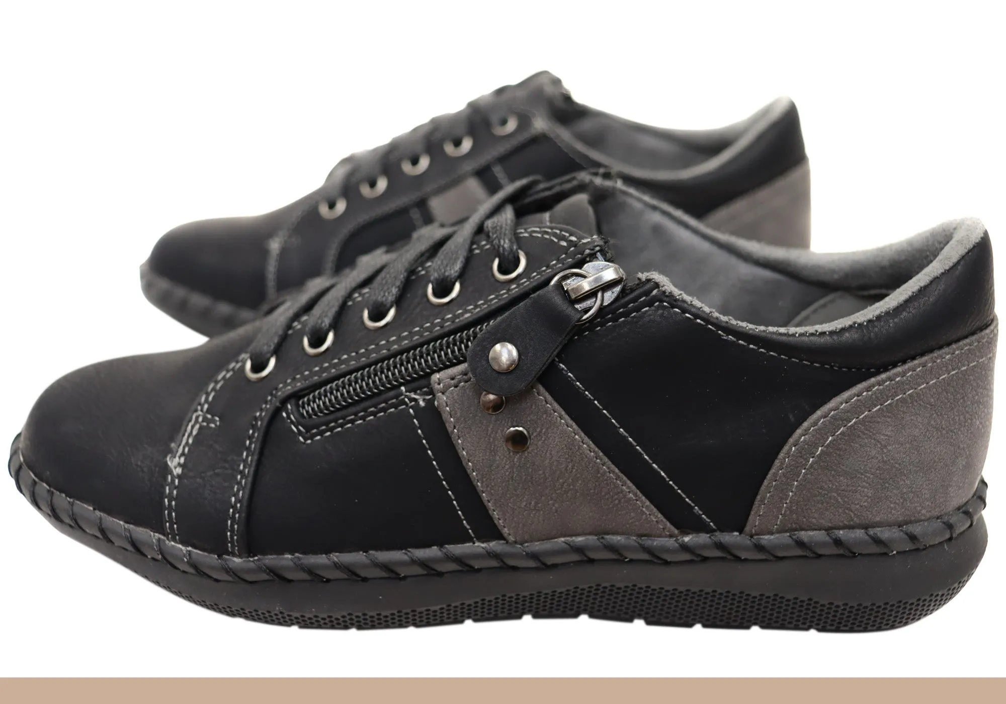 Scholl Orthaheel Womens Wren Comfortable Casual Shoes
