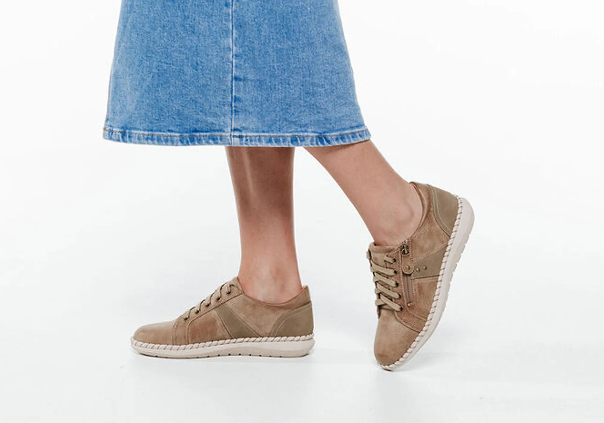 Scholl Orthaheel Womens Wren Comfortable Casual Shoes