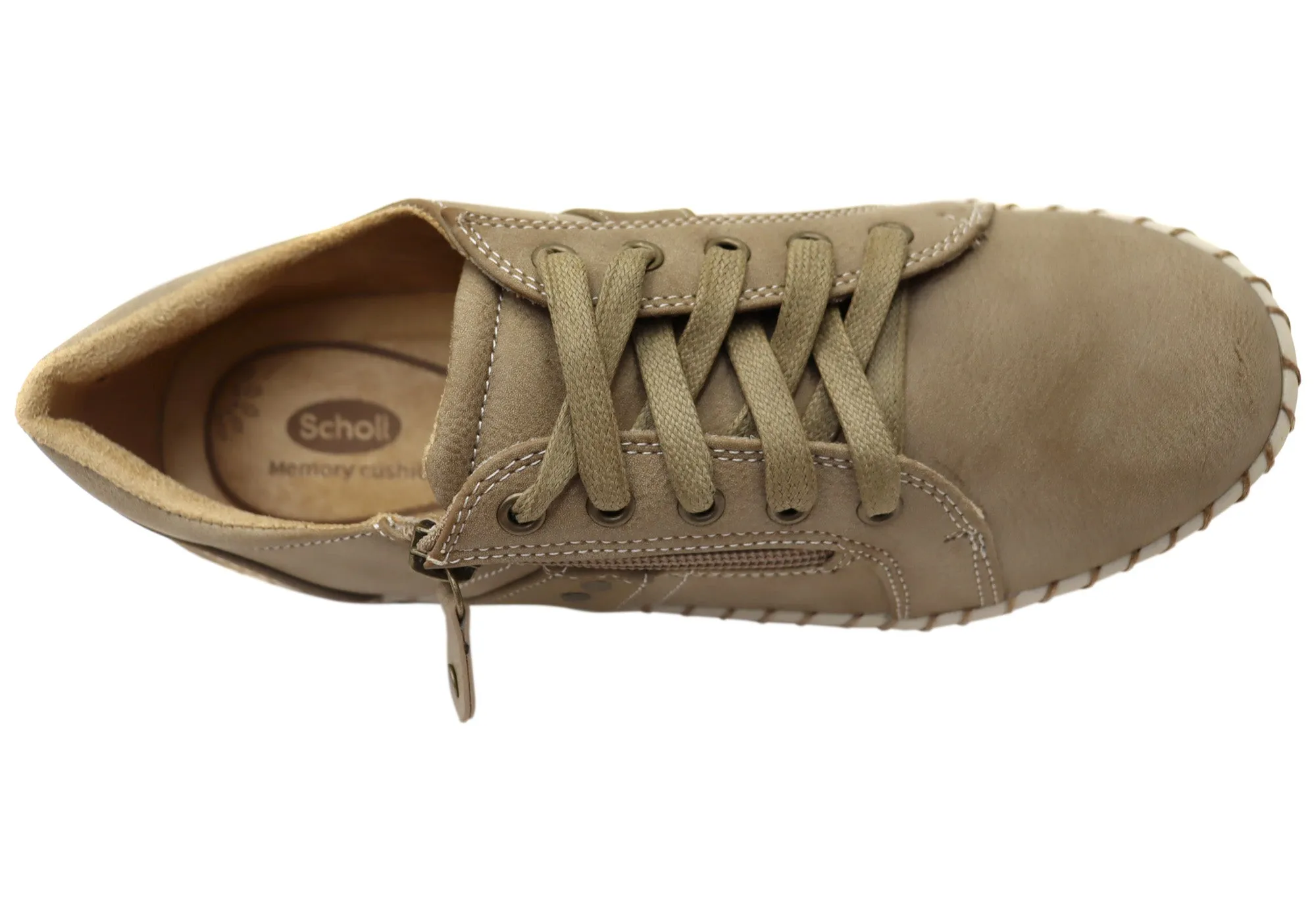 Scholl Orthaheel Womens Wren Comfortable Casual Shoes