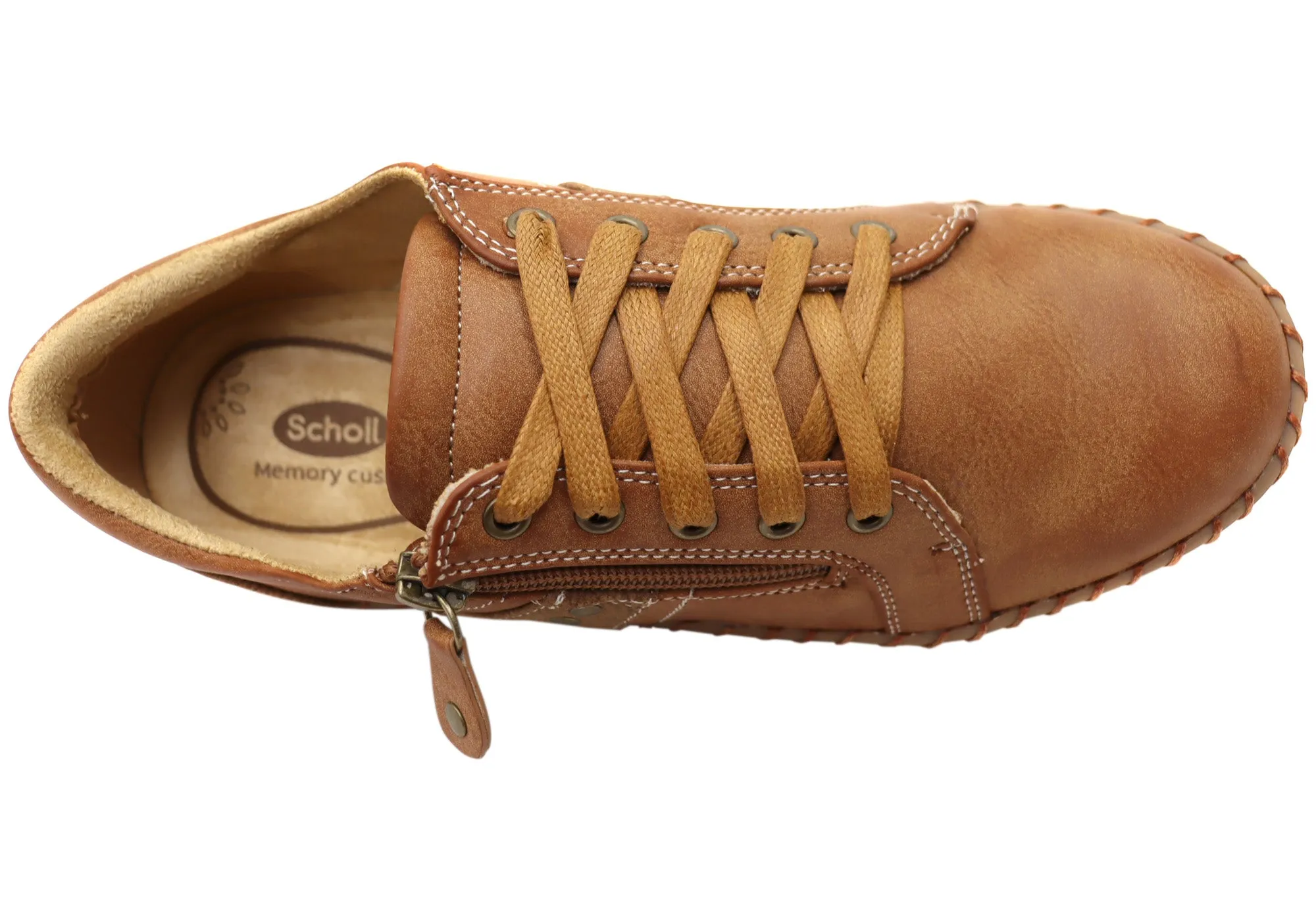 Scholl Orthaheel Womens Wren Comfortable Casual Shoes