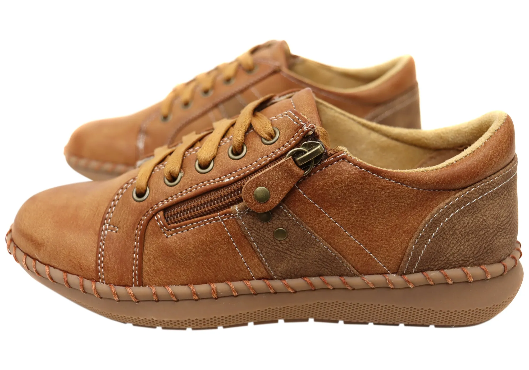 Scholl Orthaheel Womens Wren Comfortable Casual Shoes