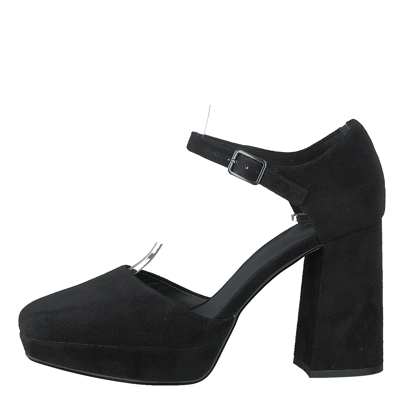 Sheer100 Strap Black Suede