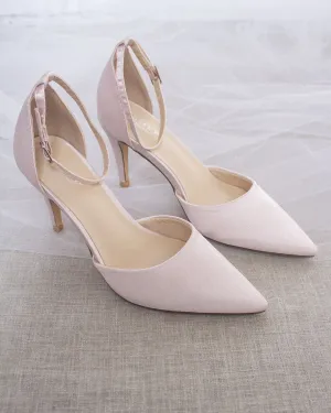 Simple Satin Evening Heels
