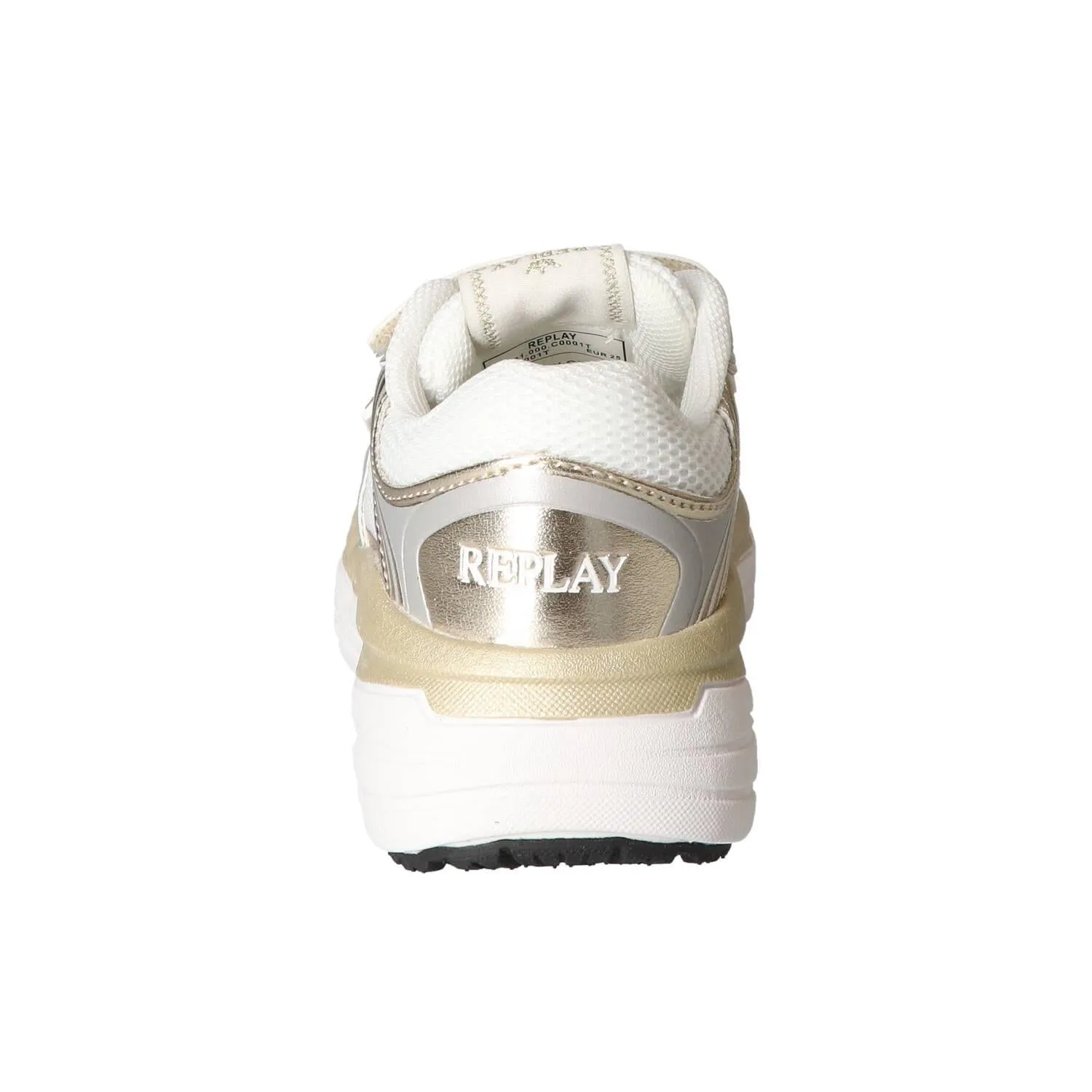 Sneakers Velcro, Goud