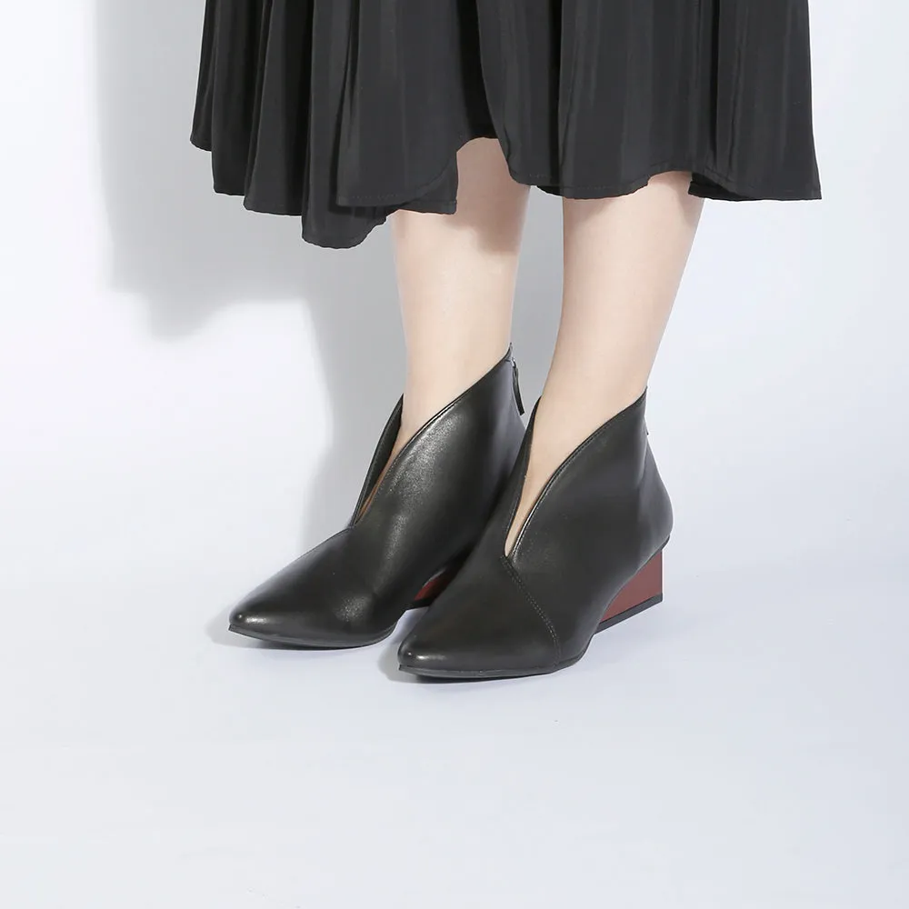 Square Wedge Shootie
