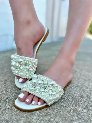 Steve Madden Knicky Sandal In Ivory