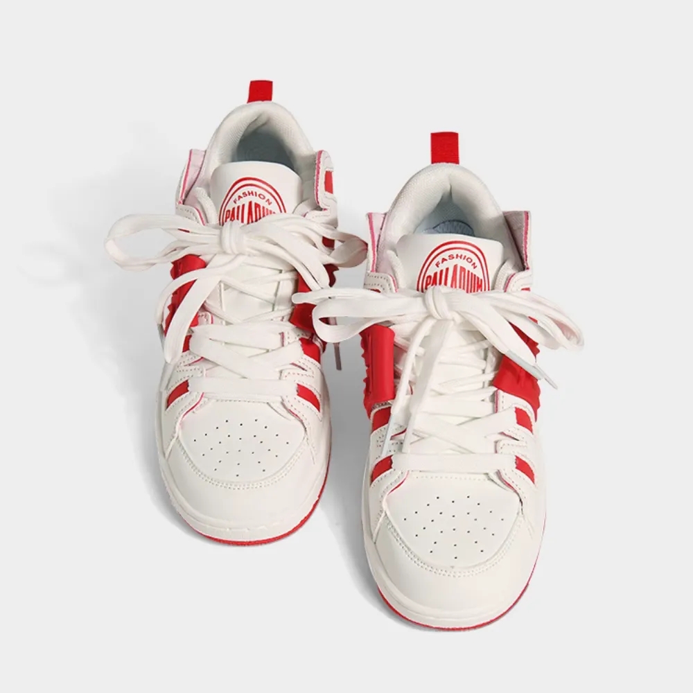 Street Smile Contrast Color Sneaker