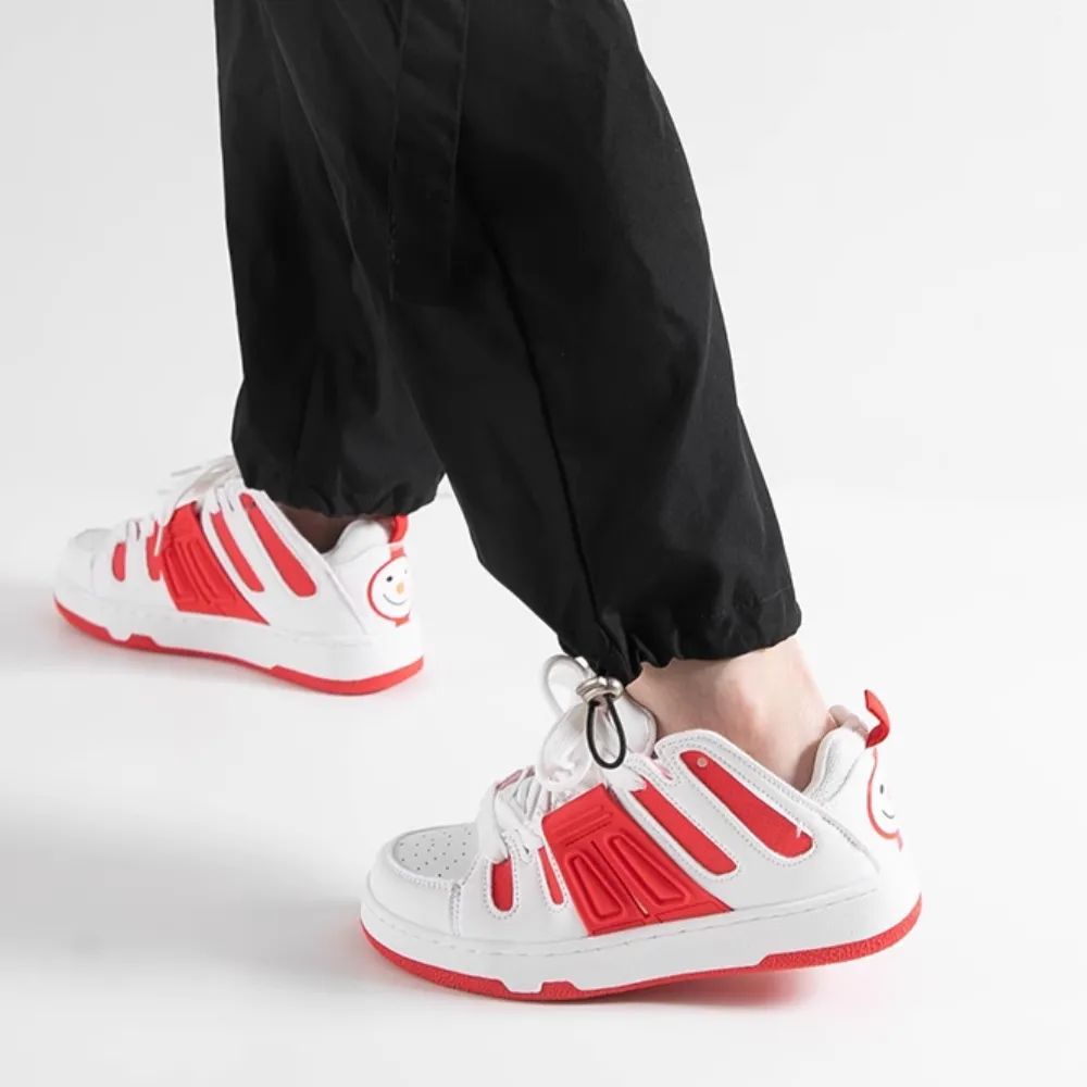 Street Smile Contrast Color Sneaker