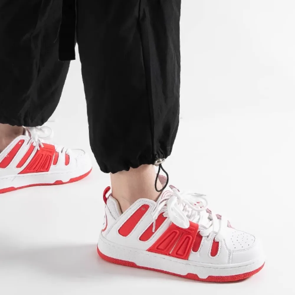 Street Smile Contrast Color Sneaker
