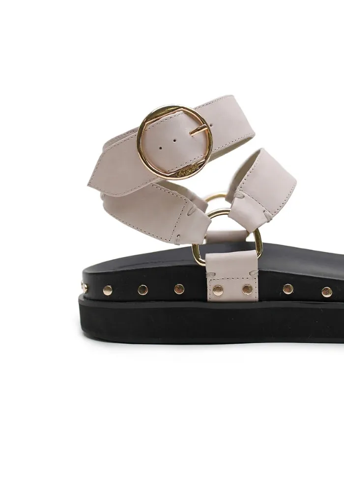 Studded Sandal - Mist