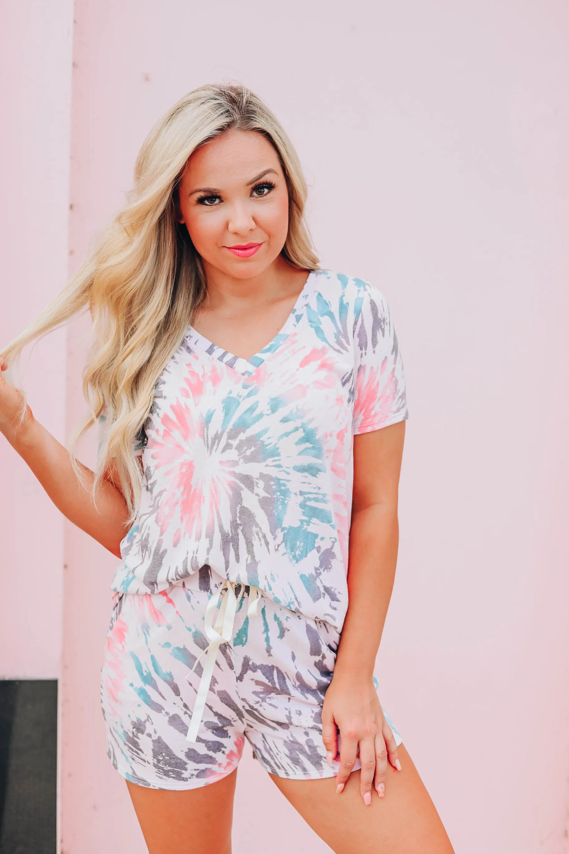 Takin' It Easy Tie Dye Top- FINAL SALE