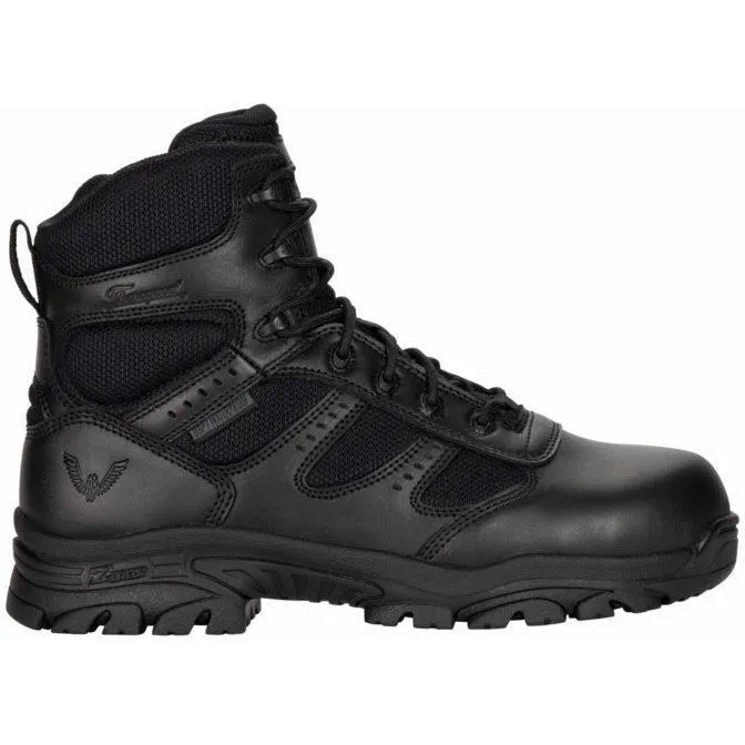 Thorogood Men's The Deuce 6" Waterproof Side Zip Duty Boot - Black - 834-6218