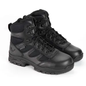 Thorogood Men's The Deuce 6" Waterproof Side Zip Duty Boot - Black - 834-6218