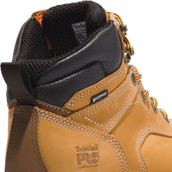 Timberland Pro Men's Titan EV 6" WP Comp Toe Work Boot Wheat - TB1A5Q82231
