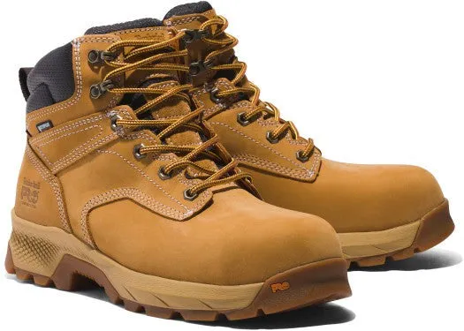 Timberland Pro Men's Titan EV 6" WP Comp Toe Work Boot Wheat - TB1A5Q82231