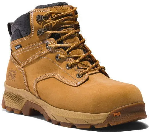 Timberland Pro Men's Titan EV 6" WP Comp Toe Work Boot Wheat - TB1A5Q82231