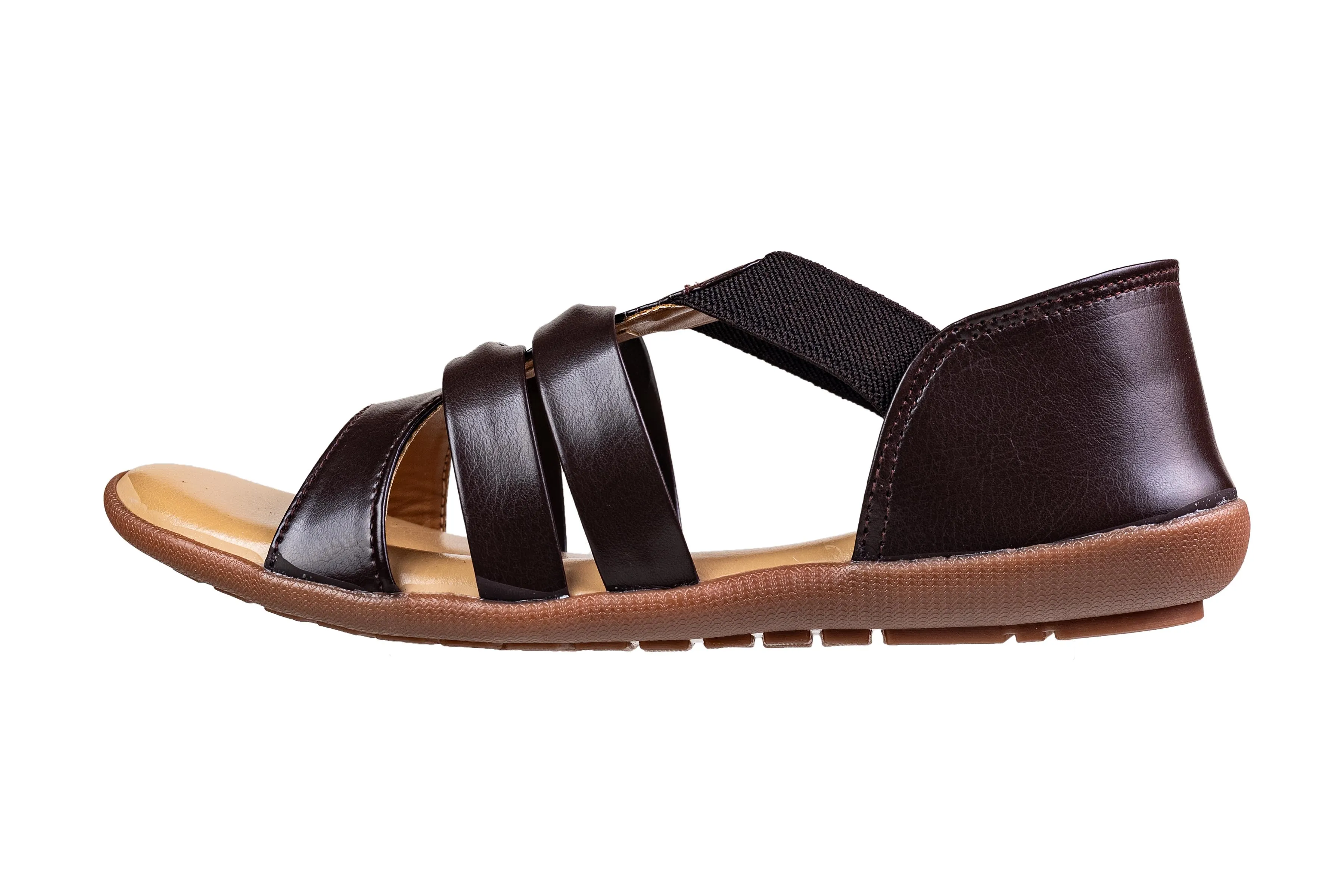 Titas Ladies Brown Sandal