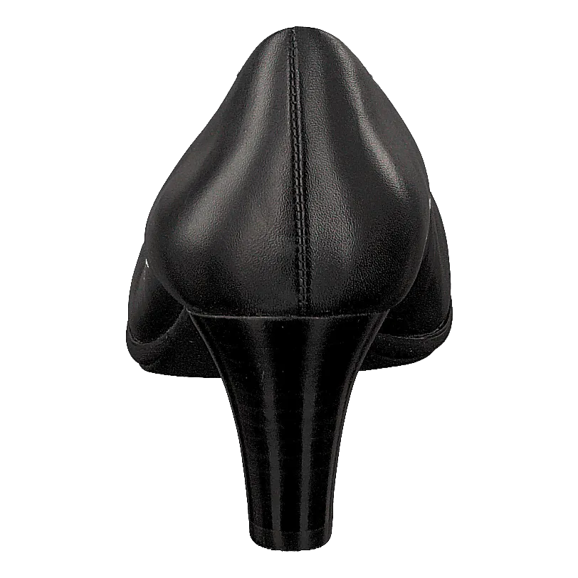 Total Motion 60Mm Heel Black Burn Calf