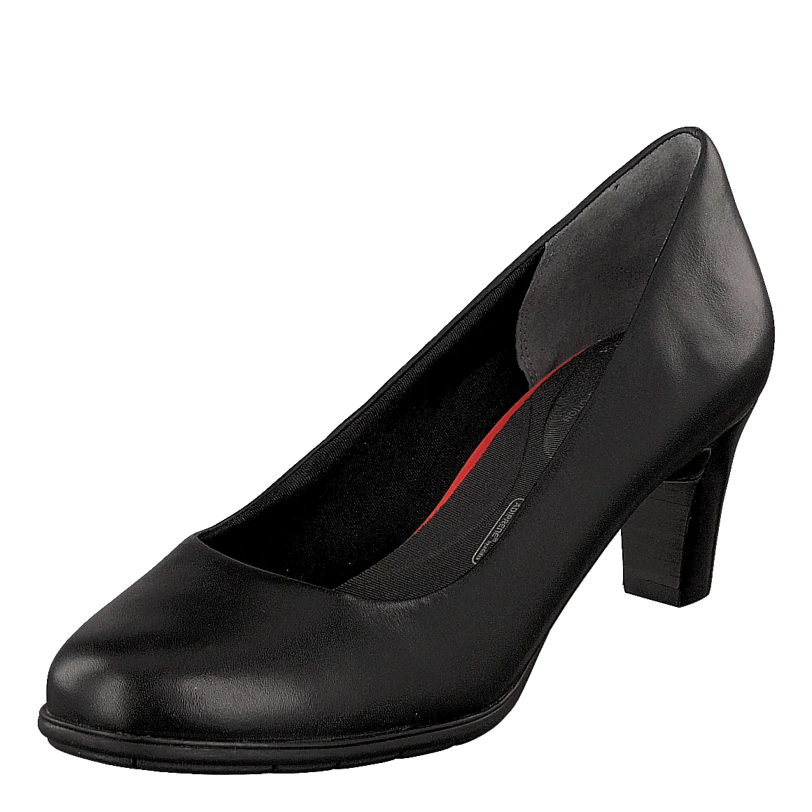Total Motion 60Mm Heel Black Burn Calf