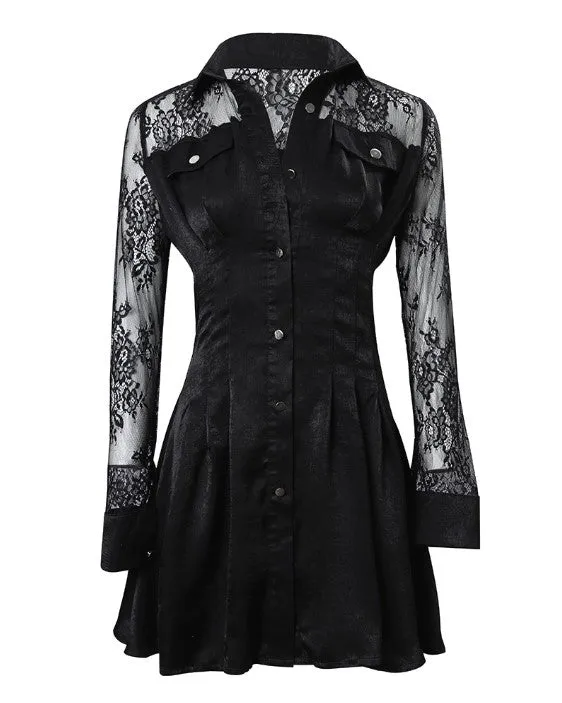 Tova | Long Sleeve Shirt Dress