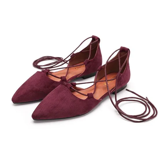 Trendy Cross Strap Flat Sandals