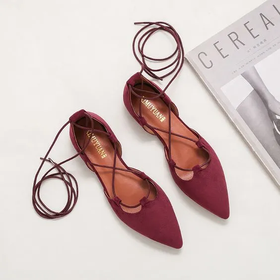 Trendy Cross Strap Flat Sandals
