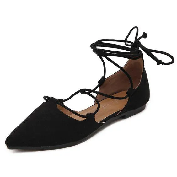 Trendy Cross Strap Flat Sandals