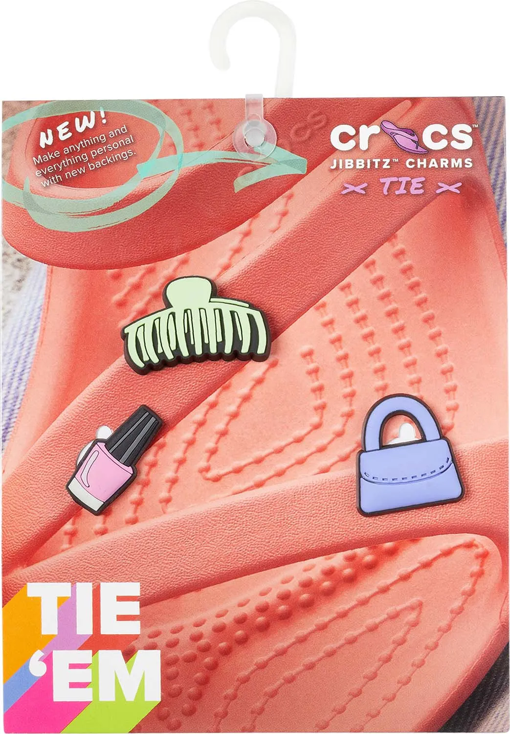 Trendy Girl Sandal Backer 3pc Jibbitz Pack