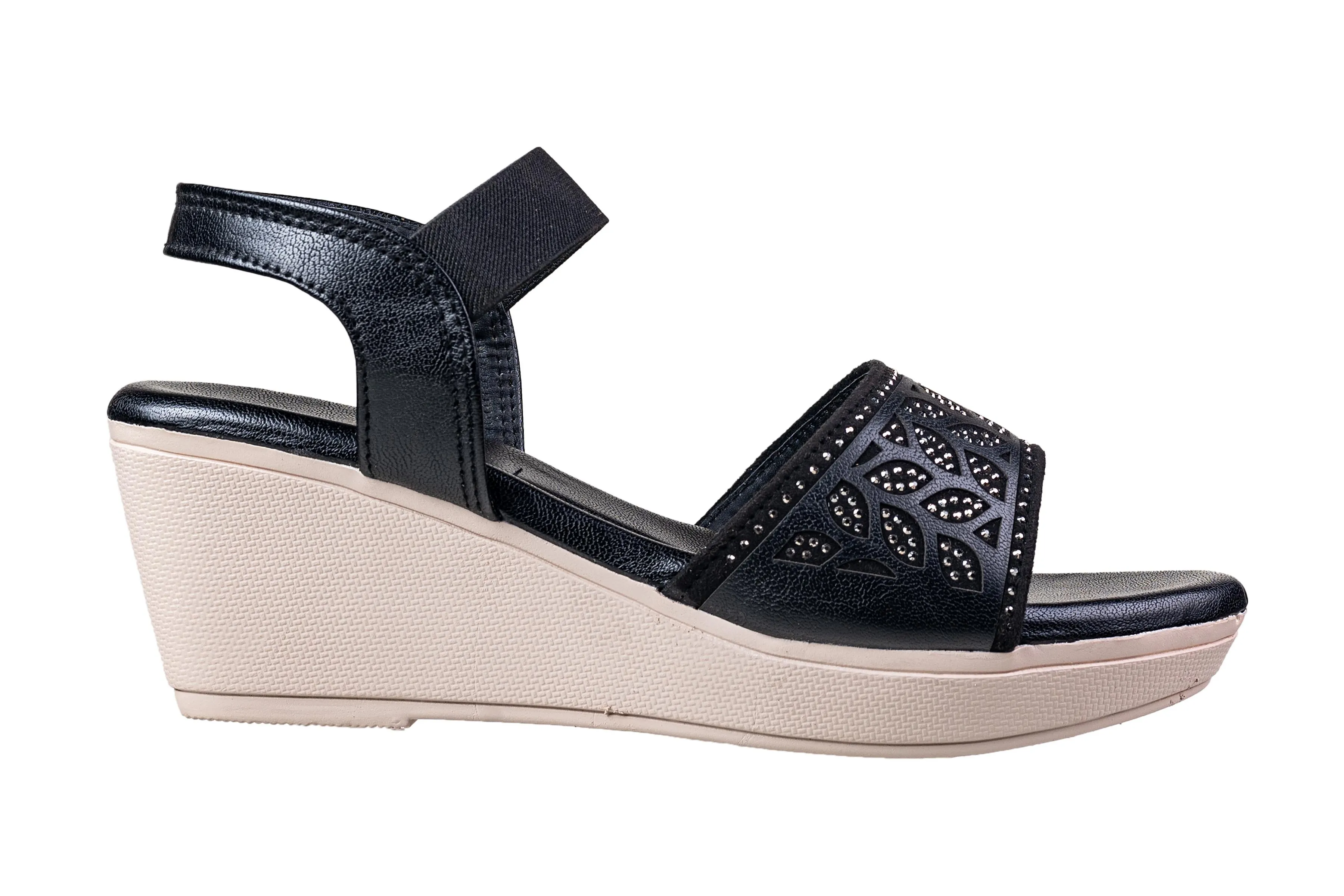 Trendz Ladies Black Sandal