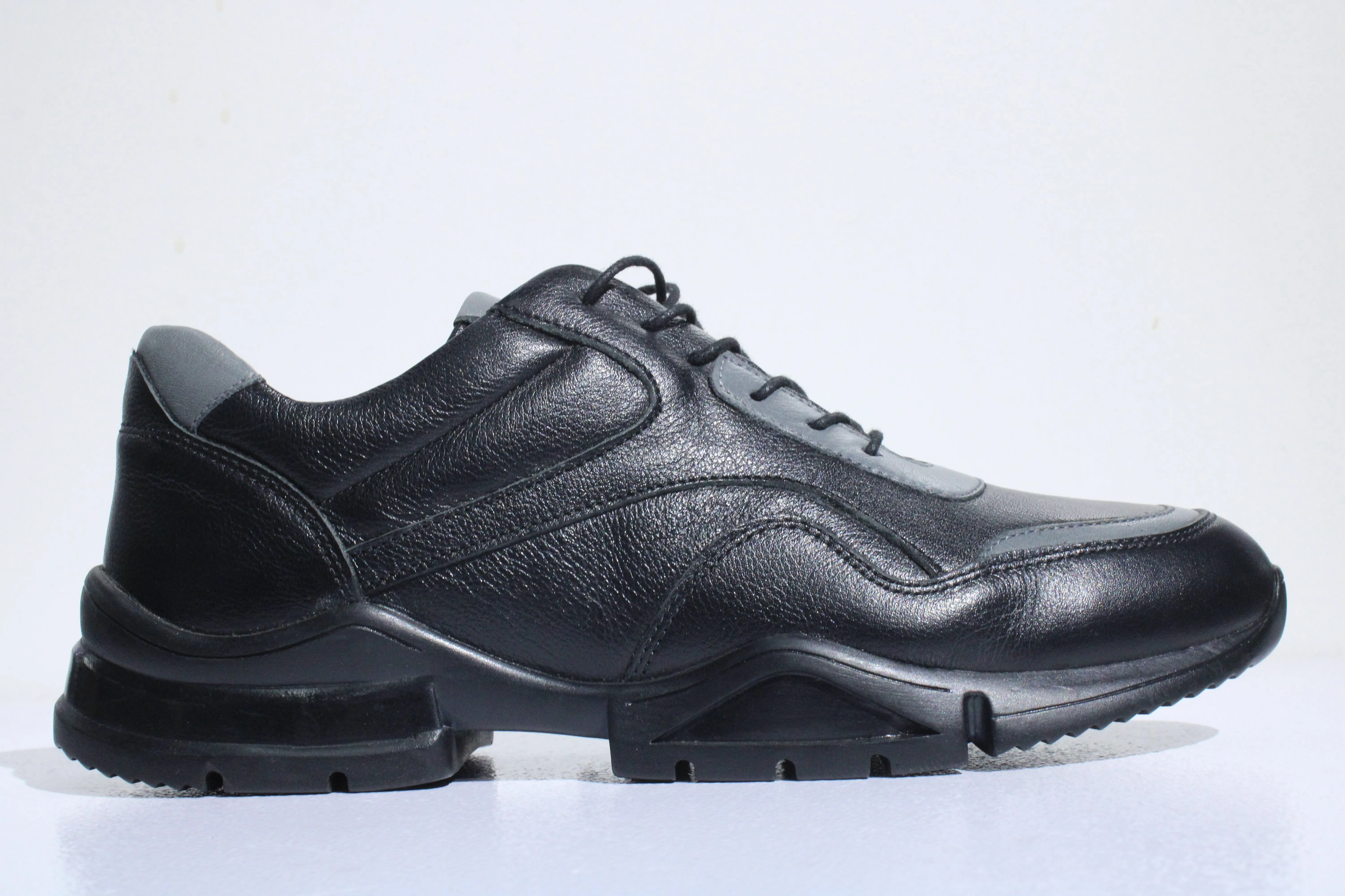 Turkish Casual Leather Sneakers Black