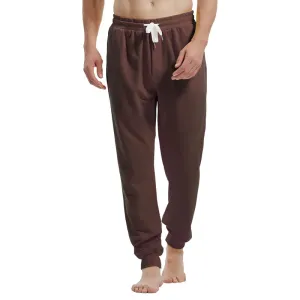 Vintage Sports Sweatpants - Spring Autumn New Cotton Brown Joggers for Casual Comfort and Fitness