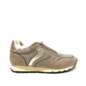 Voile Blanche Julia Sneaker in Taupe