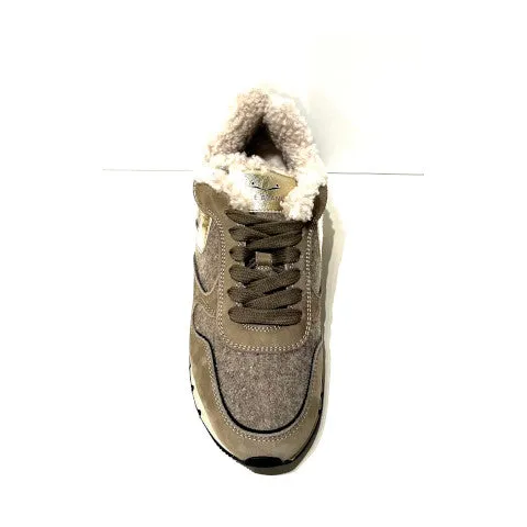 Voile Blanche Julia Sneaker in Taupe