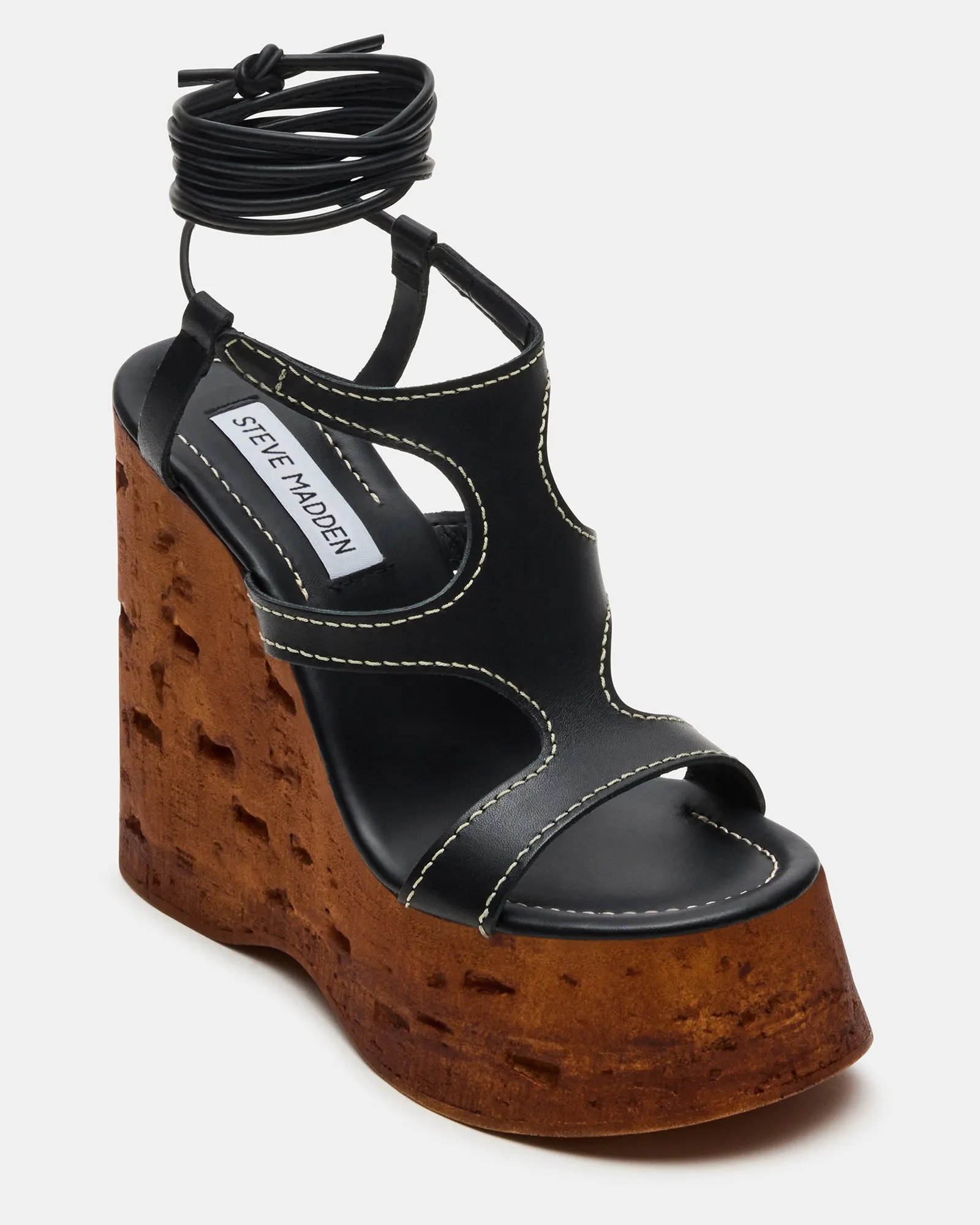 WHIMSY BLACK LEATHER