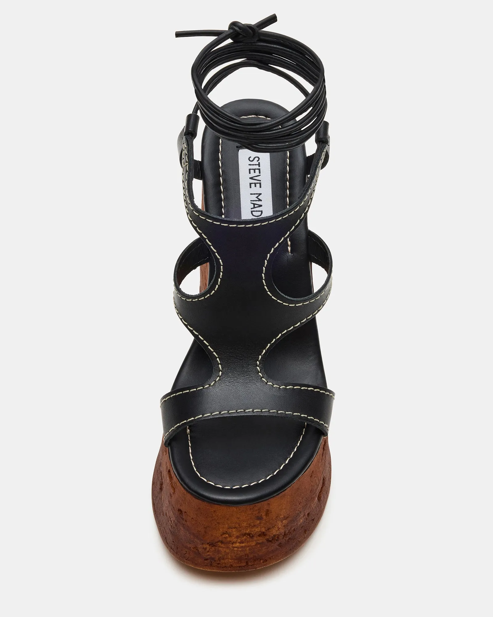 WHIMSY BLACK LEATHER