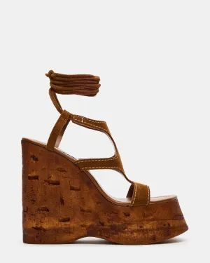 WHIMSY COGNAC SUEDE