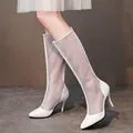 Women  Breathable Mesh Summer Ankle Boots