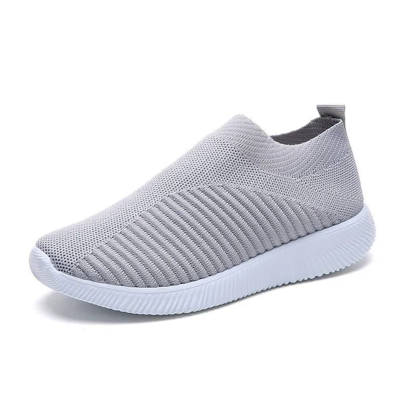 Women Flat Shoes Casual  Fashion Mesh Sneaker Flats Shoes