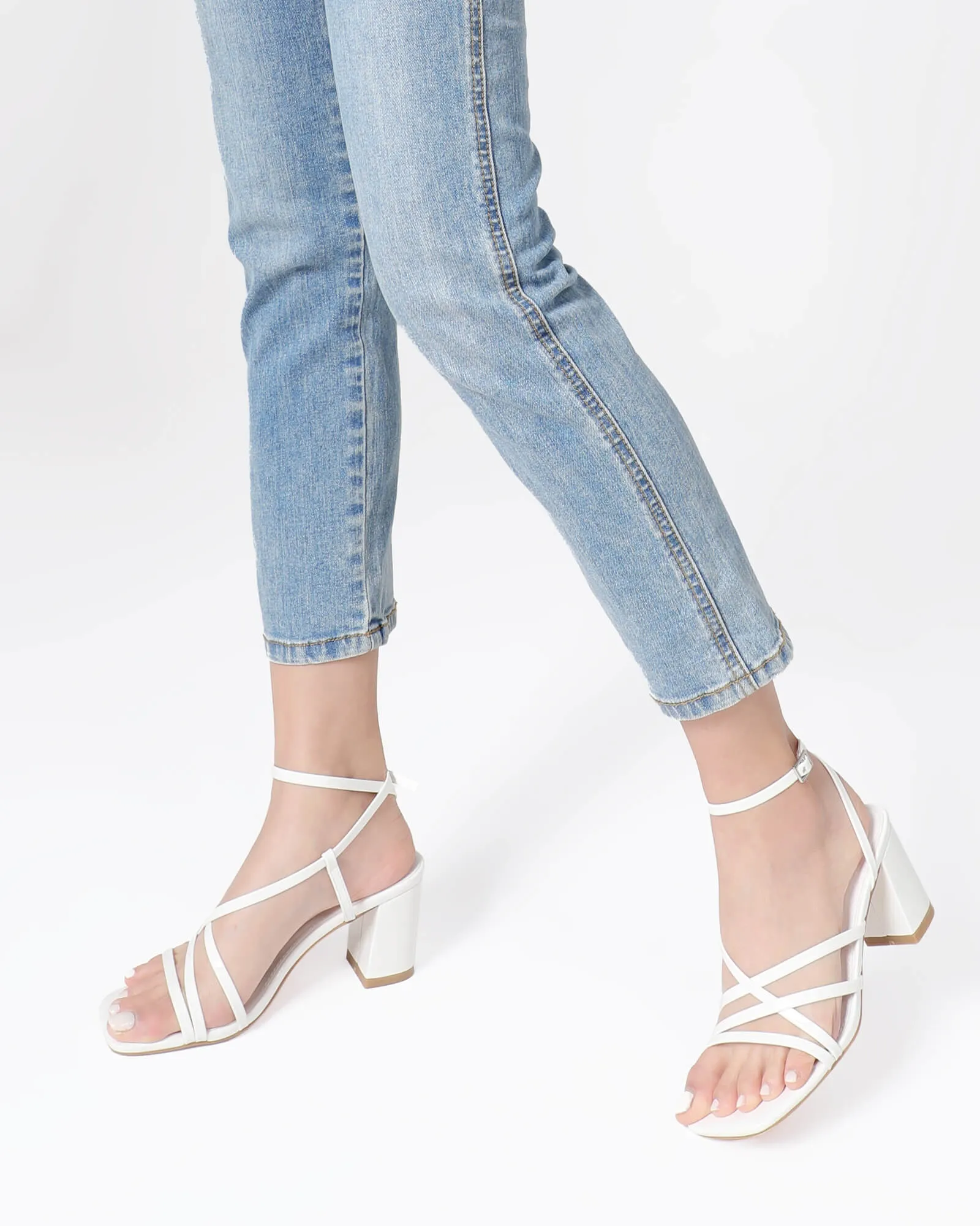 Women Strappy Heeled Sandals
