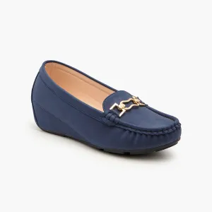 Women's Buckled Moccasins