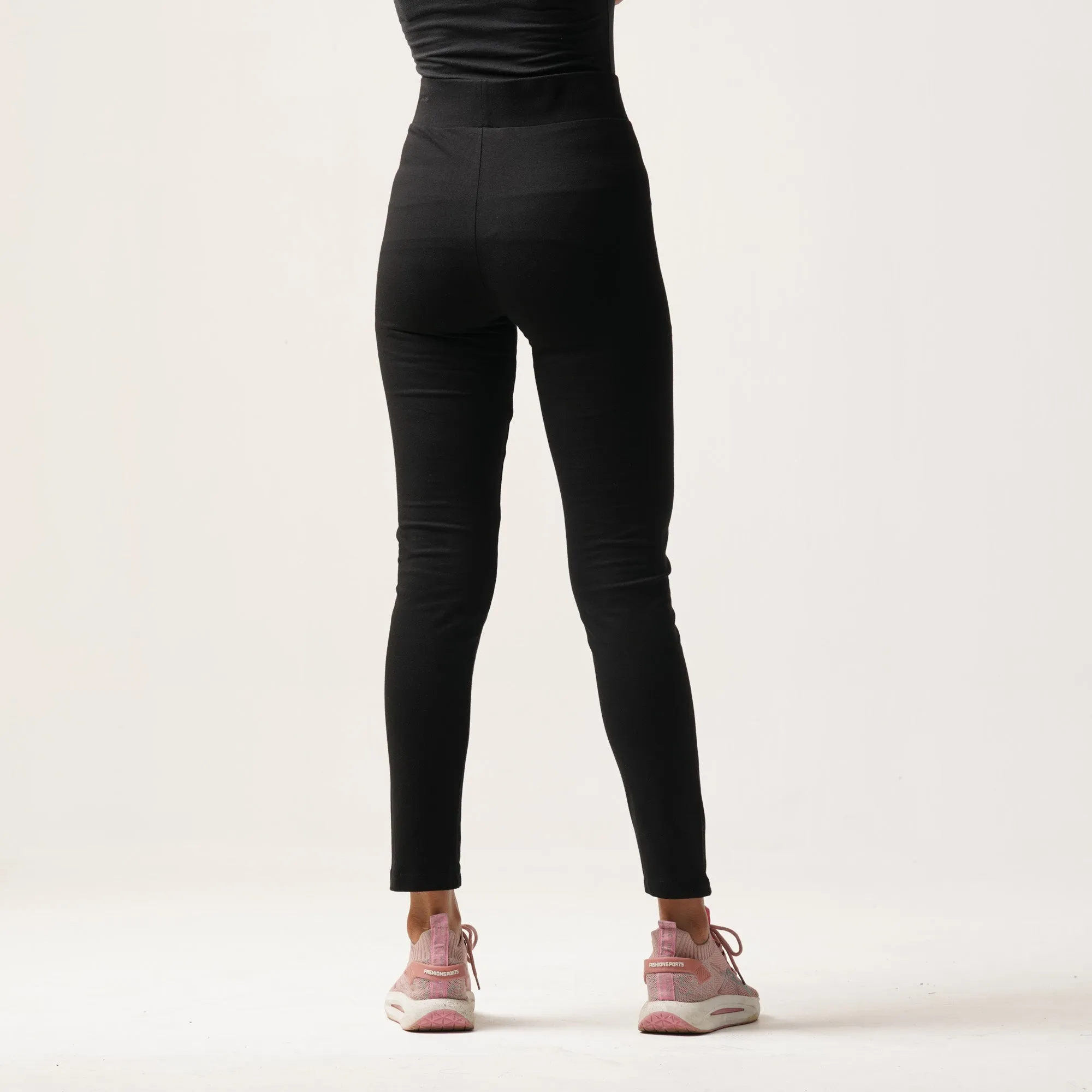 Womens Leggings-Black