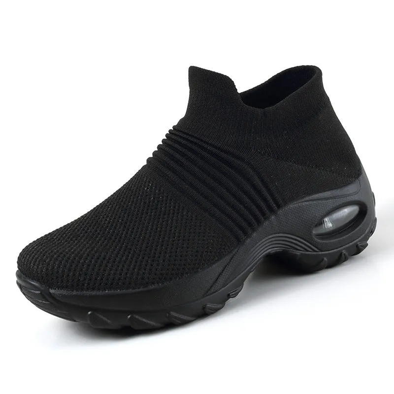 Women's Ultra Cozy Thick Sole Lightweight Slip on Sneaker Shoes